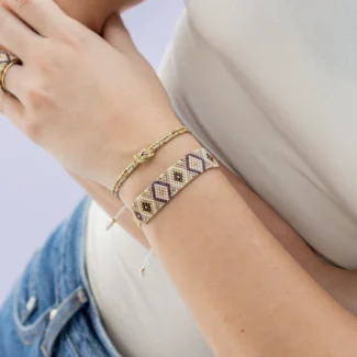 women wearing Miyuki Japanese Bracelet