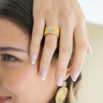 Aura Japanese Miyuki Beads Ring